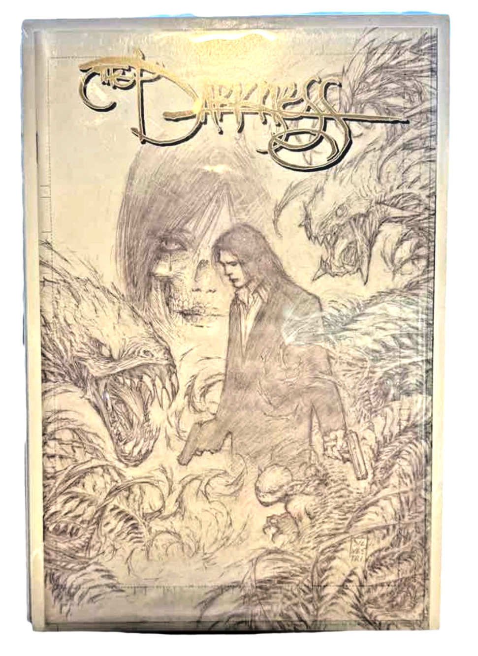 The Darkness Vol 3 100 Image Expo Marc Silvestri Sketch Cover Variant